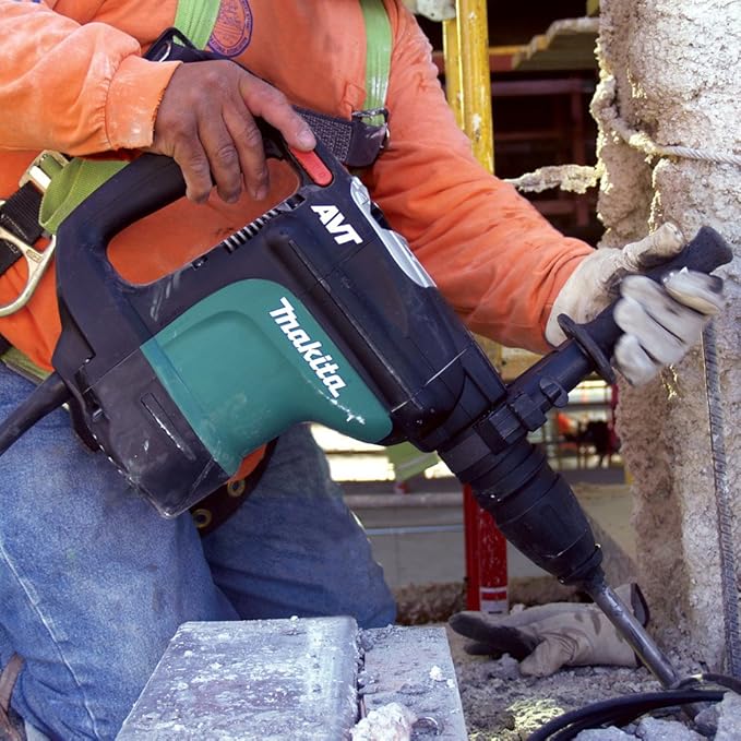 Makita HR4510C 1-3/4" AVT® Rotary Hammer, accepts SDS-MAX bits , Teal - Image 2