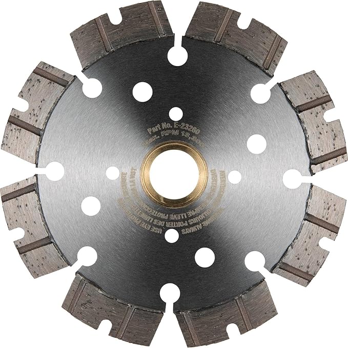 Makita E-23260 4-1/2" Thin Kerf Diamond Blade, Segmented, General Purpose - Image 2
