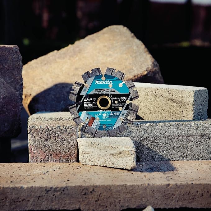 Makita E-23260 4-1/2" Thin Kerf Diamond Blade, Segmented, General Purpose - Image 3