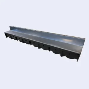 EBP-Domestic Drainage Channel w/Pave Slot Galvanised Steel Grating x 1m